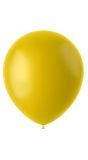 Tuscan gele mat ballonnen 50 stuks