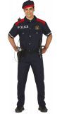 Uniform politie met rode strepen