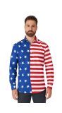 USA Flag blouse heren