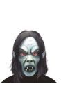 Vampier masker met haar latex halloween