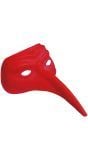 Venetiaans oogmasker rood