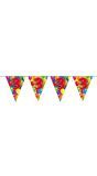 Verjaardag 3 jaar balloons vlaggenlijn 10 meter