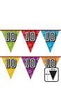 Verjaardagsvlaggetjes 10 jaar