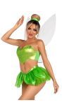 Verleidelijke Rebel Tinkerbell Kostuum voor Dames