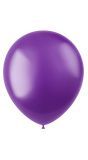Violet paarse metallic ballonnen 100 stuks