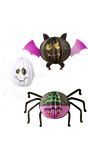 Vleermuis, spook en spin halloween decoratie