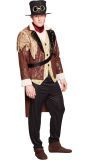 Volledig luxe steampunk outfit heren
