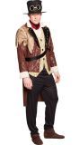 Volledig luxe steampunk outfit heren