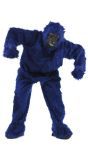 Warm blauw gorilla pak