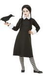 Wednesday Addams zwart meisjes outfit