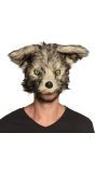 Weerwolf masker pluche