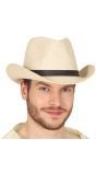 Western cowboy hoed beige