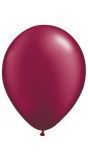 Wijnrode basic ballonnen 50 stuks 30cm
