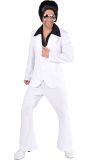 Wit disco carnavalspak heren