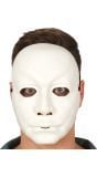Wit gezicht masker halloween