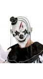 Wit horror clown masker