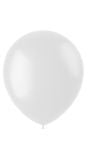 Witte ballonnen matte kleur