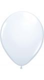 Witte basic ballonnen 10 stuks