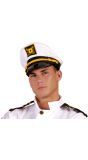 Witte kapiteinspet marine