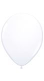 Witte metallic ballonnen 100 stuks