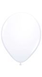 Witte metallic ballonnen 100 stuks