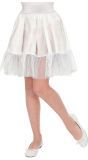 Witte petticoat rok meisjes