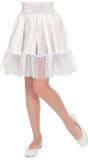 Witte petticoat rok meisjes