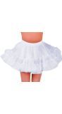 Witte petticoat vrouwen