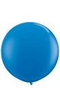 XL ballon donkerblauw 90cm