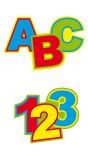 XL Tafelconfetti ABC kinderfeestje