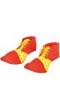 XXL clown schoenen rood
