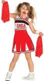 Zombie cheerleader jurk kind