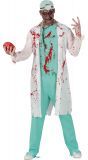 Zombie dokter outfit mannen