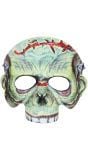 Zombie masker zonder kin