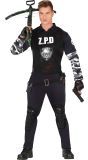 Zombie politie death squad outfit heren