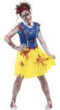 Zombie sneeuwwitje outfit dames