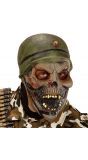 Zombie soldaat masker
