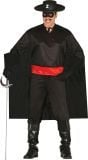 Zorro outfit heren