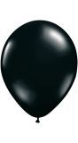 Zwarte basic ballonnen 100 stuks