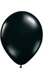 Zwarte basic ballonnen 50 stuks 30cm