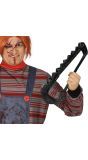 Zwarte handzaag 55 cm halloween