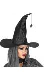 Zwarte heksen Halloween hoed