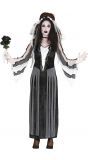 Zwarte horror bruid jurk