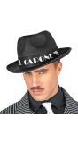 Zwarte maffia hoed Al Capone