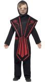 Zwarte ninja outfit jongens