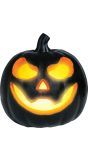 Zwarte pompoen schuim halloween