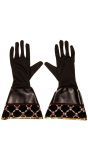 Zwarte zeerovers handschoenen