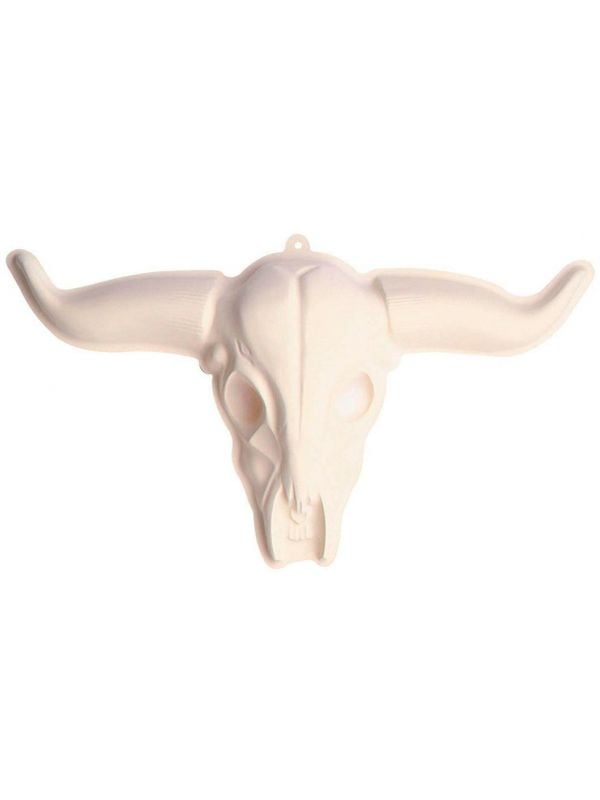 3D buffelschedel decoratie