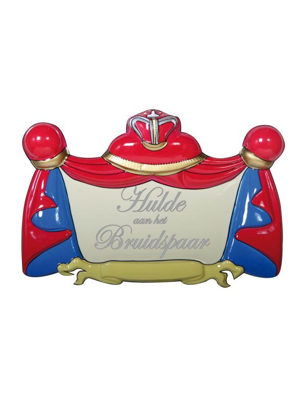 3D huldebord bruidspaar main product photo