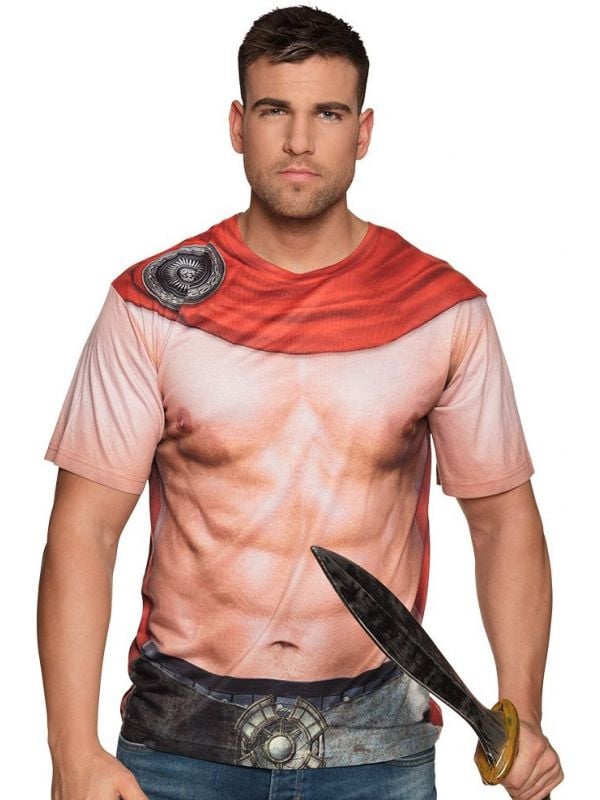 3D shirt gladiator heren
